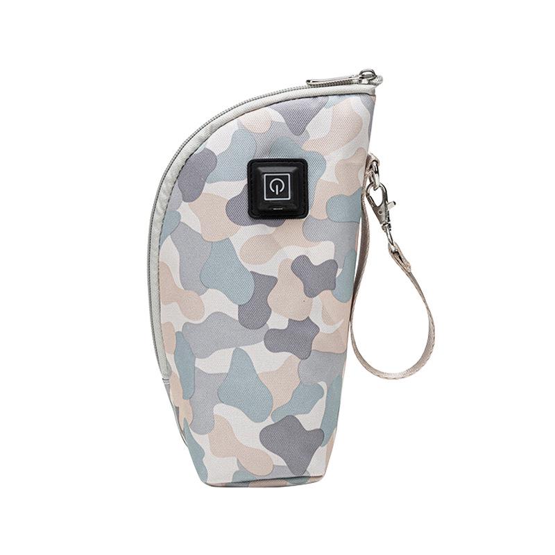 Isolierter Babyflaschenwärmer Kinderwagentasche - Tragbare Hülle mit konstanter Temperatur für Ausflüge