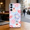 INS Cream Strawberry Cake Cartoon Cute Phone Case Black Silicone Soft For Samsung Galaxy A73,A72,A71,A70,A53,A52,A51