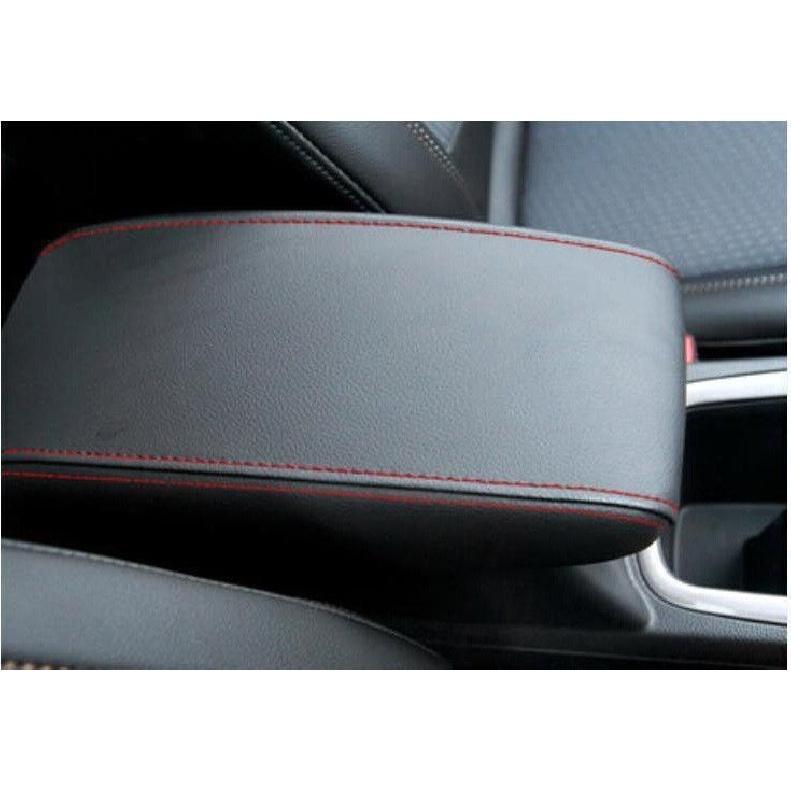For Chevrolet Malibu 2016~2024 Black Leather Central Console Armrest Box Cover