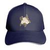 White  Gold Florals Baseball Cap Golf Hat Unisex Uv Protection Solar Hat Golf Custom Cap Hats For Women Unisexs