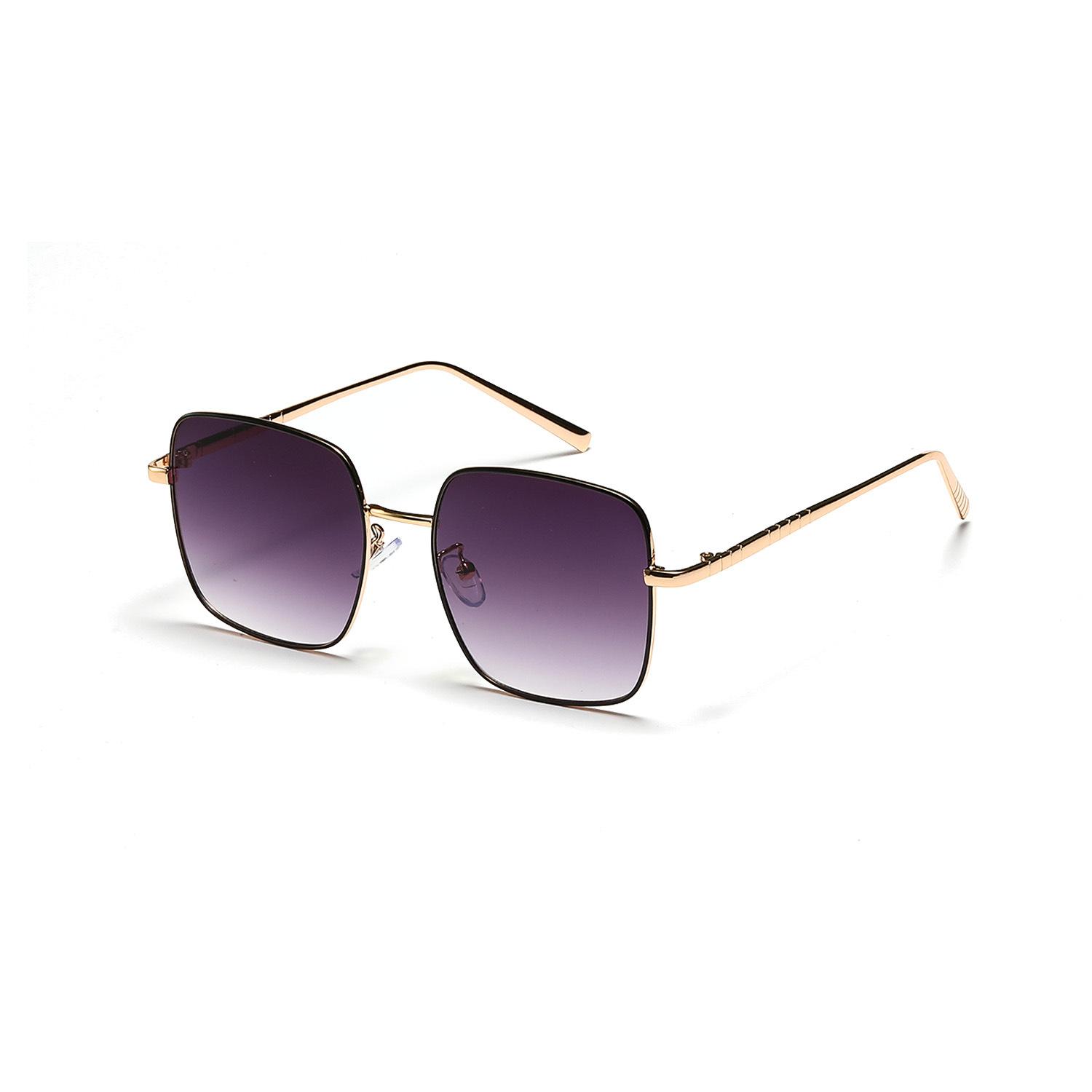 

Face Covering Glasses Square Metal Retro Sunglasses Women S Simple Sunglasses Men