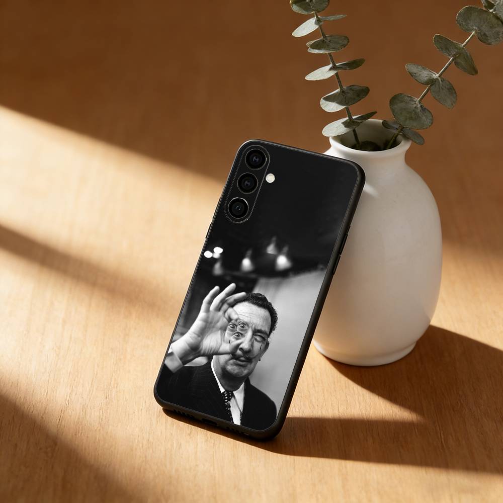Artist S-Salvador Dalí Phone Case For Samsung Galaxy A91,80,73,72 ,71,53,52,32 ,31,22,21s,20,Soft Black Case