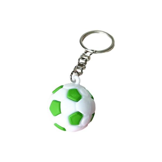 Compact Lightweight Keychain Pendant, Football Shape Key Holder, Smooth Surface Portable Fan Gift Accessory