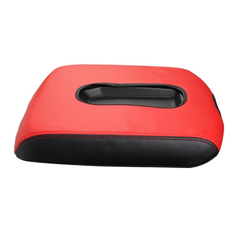 Replacement Armrest Protection Cover for 2019-2024 Car Leather Armrest Cover Automotive Interior Accessories