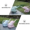 3Pcs Watering Can Elephant Shaped PVC Small Smooth Durable Reusable Storage Gardening Tool Sprinkler Pot Plant