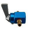 1 STÜCK UNIVERSAL 6 MM MOTORRAD DIRTBIKE ATV IN-LINE BENZIN EIN-AUS KRAFTSTOFFHAHN SCHALTER MOTORRAD KRAFTSTOFFSCHALTER-BLAU