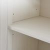 Sideboard Kommode mit 4 Türen und 2 Schubladen, moderner Buffetschrank mit viel Stauraum, Verstellbares Regal