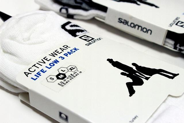 Y4611 Salomon Skarpety Live Low Active Wear 3Pak 3Pary 36-38