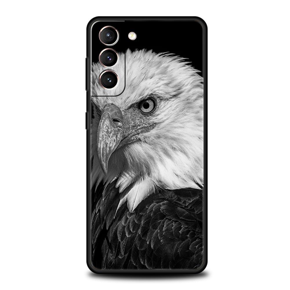 Animals Horse Deer Giant Panda Phone Case For Samsung Galaxy S23 S22 S21 S20 FE Ultra 5G S10 S10E S9 S8 Plus 10 20 Soft Cover