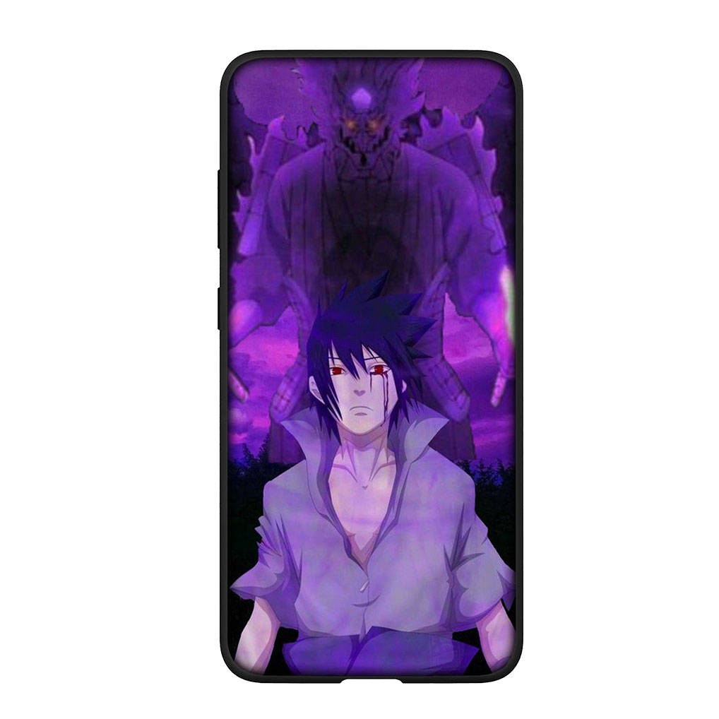 for Samsung Galaxy S24 S23 iPhone 16 15 14 Xiaomi Redmi Note 13 12 11 10Plus 9 Pro Max X XR Phone Case Comics Uchiha Sasuke Naruto OPPO Huawei Cover