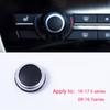 Car Heater Climate Control Fan Volume air conditioning Button Fan Button Cap Cover Replacement for BMW F10 F11 F02 F06 F07