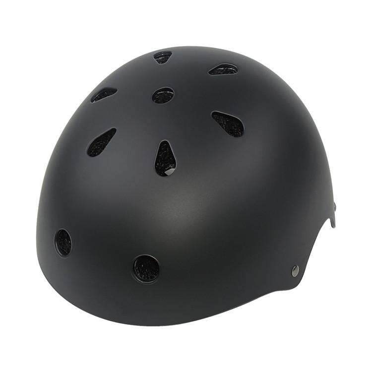 EN1078 Standard Matte Custom Helmet CE CPSC Approved High Impact ABS Shell for Kids Adults Bike Skate Safety Helmet