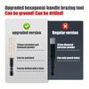 Drilling and Grinding Hexagonal Shank Diamond Drill Bit Hole Saw for Dry Ceramic Tile, Marble, Granite, and Porcelain 6-12mm