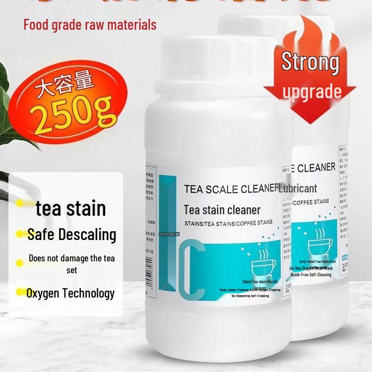 Newcomer Exclusive: Food-Grade Tea Stain Remover & Limescale Cleaner with Active Oxygen