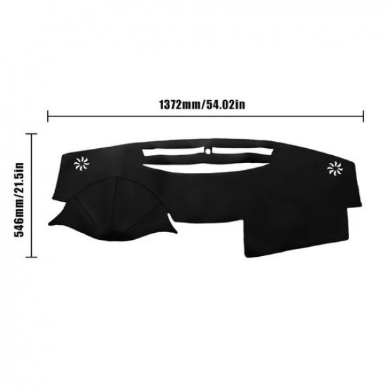 Leather Car Dash Mat Non-Slip Dashboard Cover Dashmat For Toyota Camry 2007-11