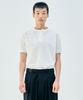 ZPLISH Slim Fit Henley Neck Short Sleeve T-Shirt White