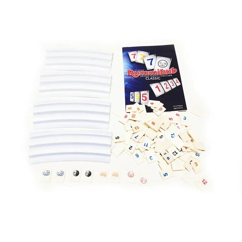 Unleash Fun and Creativity with The Classic Rami Tile Game – Rummikub Board Game Entertainment Set Family Party Night