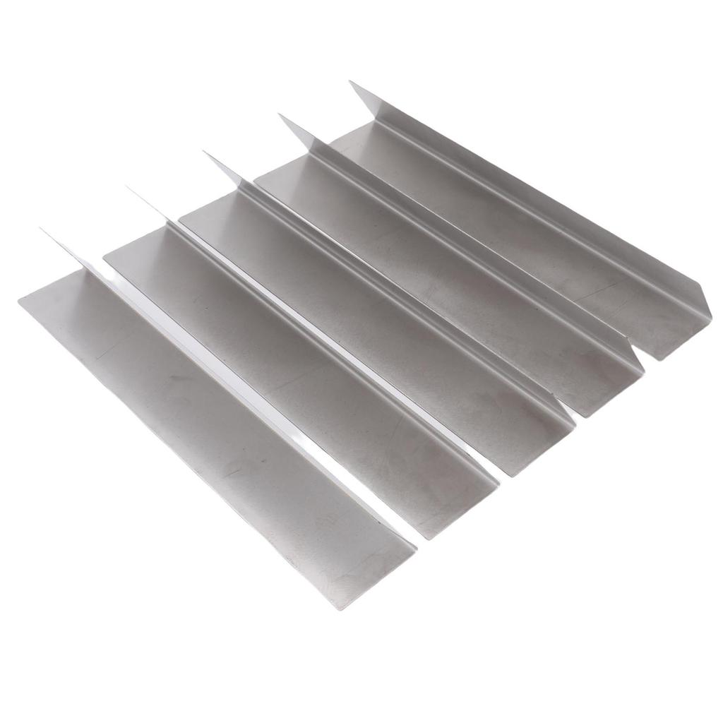 5PCS Heat Plate Replacement for Weber Spirit E310 S310 Grills 304 Stainless Steel Grill Flavor Bar Replacement Parts