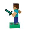 Figurine Solaire - MINECRAFT - Steve - 12,5 cm - 126g - Décoration enfantine