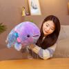 40/55cm Companion de pluș elegant din desene animate, pernă adorabilă, păpușă salamanderă, animal din desene animate, păpușă Axolotl de pluș