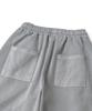 KNITTED Pigment Curved Training Pants Stone Grey