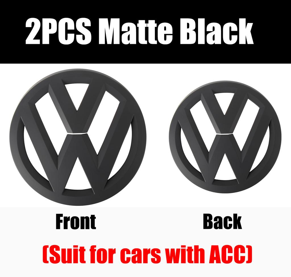 Pour VOLKSWAGEN Emblèmes de Calandre Avant de Voiture Autocollant Couvercles d'Emblème de Coffre Arrière Pour VW Volkswagen Touareg 2016 2017 2018 Auto R