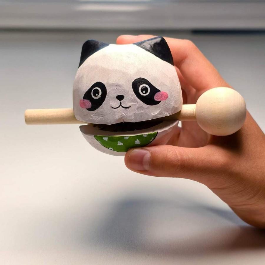 Wealth Plus Hölzerner Fisch Stressabbau Spielzeug Mit Handgefertigtem Design Für Bürodekoration Und Geschenk