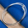 Charm 925 sterling silver shiny heart-shaped bracelet for women's fashion parties, wedding jewelry accessories