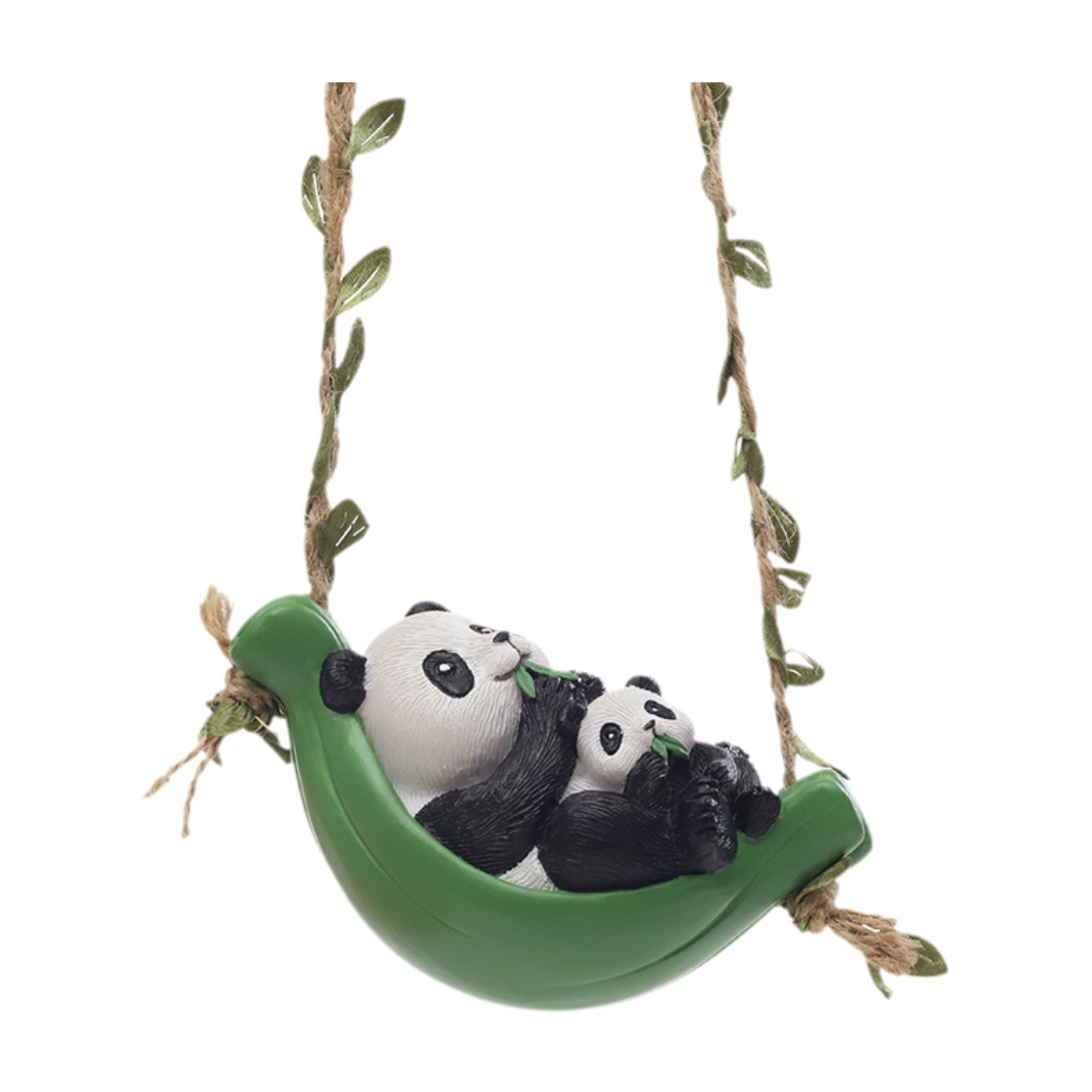 

Garden Statue of Swinging Animal, Resin Craft, Gift for Outdoor Area