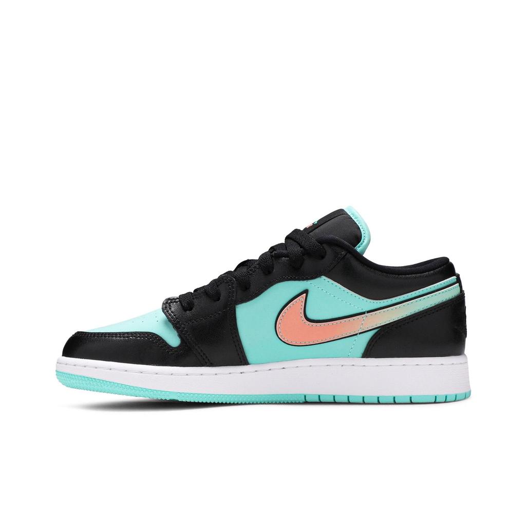 Air Jordan 1 Low SE Grade School 'Tropical Twist' (Unisex) Tropical Twist / Tropical Twist / Black Kids' Basketball Shoes CV9844 301