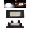 6000k White No Error Led Number License Plate Light License plate Light For BMW E90 E91 E92 E61 E60 E70 E71 License Plate Lights 2