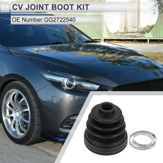 

NoGG2722540 Inner CV Joint Boot Kit with Clamps for Mazda 3 04-06 10-13