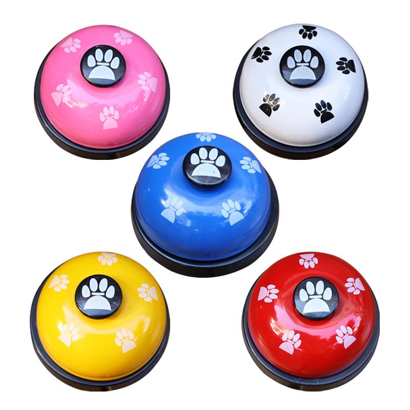 Treinador de Cães e Gatos, Sino de Pegada de Animal de Estimação, Sino de Urso de Pelúcia para Cães, Sino de Refeição, Brinquedo de Inteligência para Cães, Sino para Golden Retriever