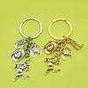 1Pc Sporty Western Cowboy Hat Boots Horse Keychain Men'S Key Chain Bag Pendant Charm Key Ring