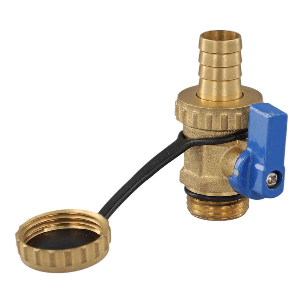 Copper Alloy Valve Brass Drain Valve Long-lasting Construction Temperature Resistant Valve Copper Alloy Drain Valve