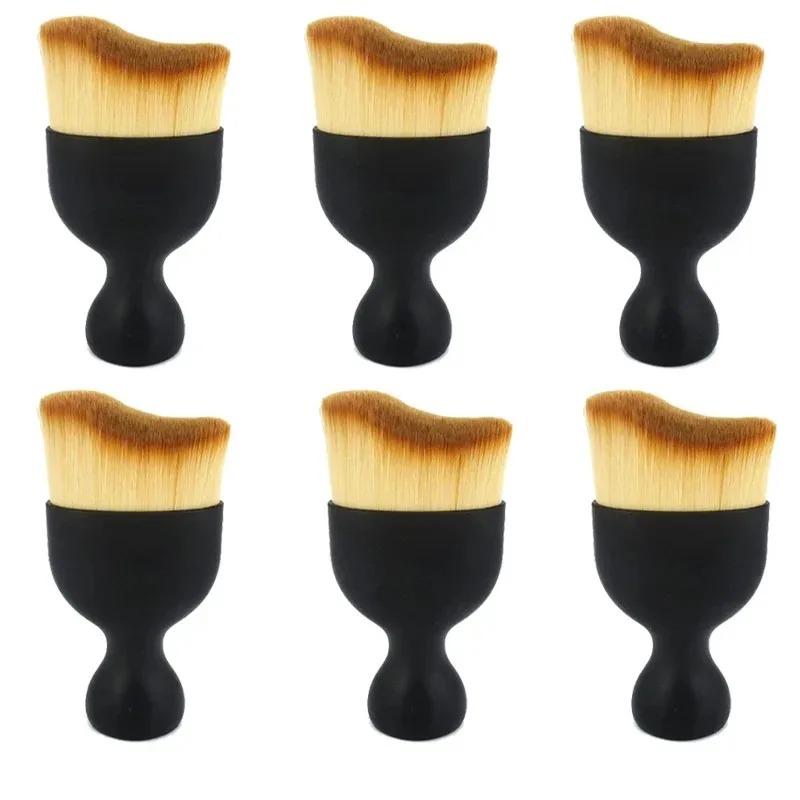 Auto-Innenreinigungsbürste, Klimaanlage, Luftauslass, weiches Fell, Reinigungsbürsten mit Muscheln, Fugenstaubentfernung, Detaillierungsbürsten-Werkzeuge