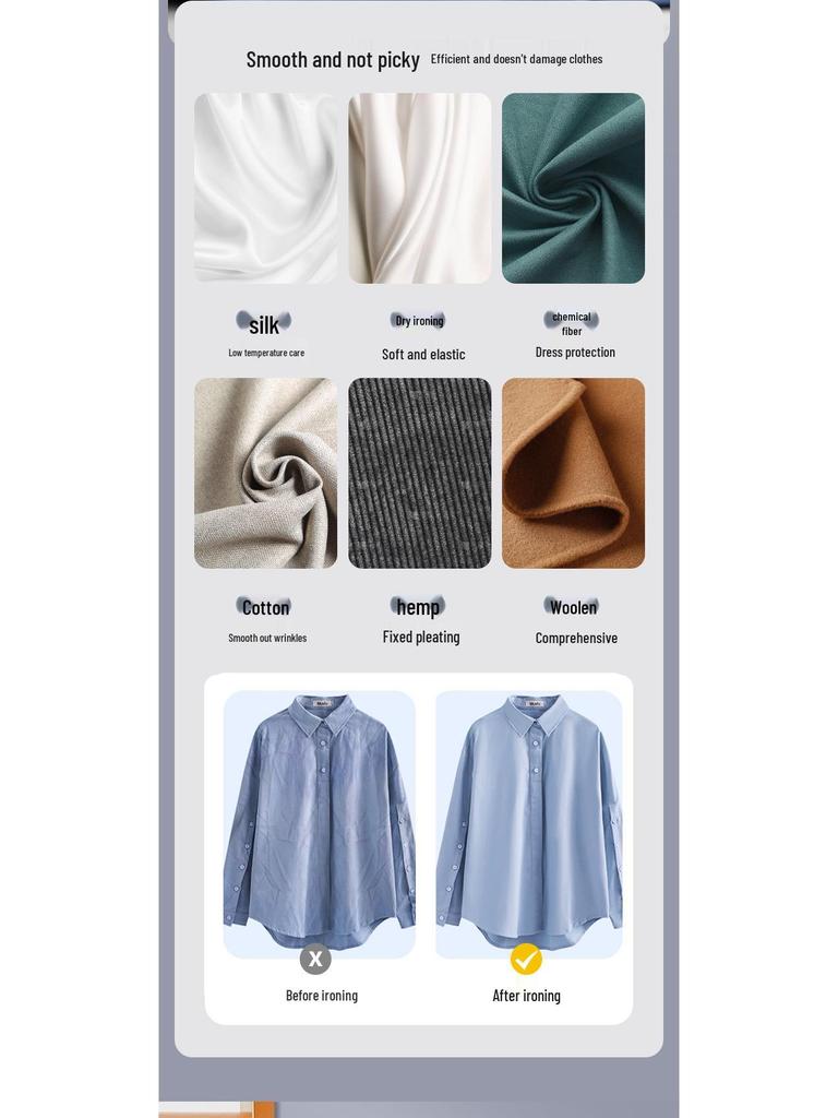 Tragbarer Handdampfer für Kleidung - Mini Rotierendes Faltbügeleisen für den Heimgebrauch