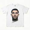Camiseta Gráfica de Cristiano Ronaldo – Camiseta Streetwear Firmada de Fútbol – Camiseta Unisex de Algodón Premium
