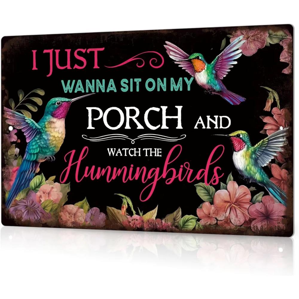 

Putuo Decor Знак крыльца Металлический настенный знак Декор крыльца для домашнего бара фермерского дома Это наше счастливое место Настенное искусство для декора входной двери 20x30cm розы красного