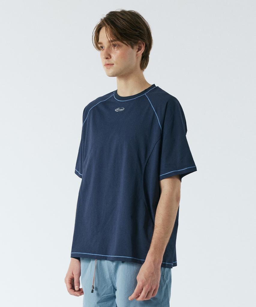 Sanlo [Unisex] Quick-Dry Lightweight Short Sleeve - Navy