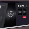 Car Center Column Stickers B-pillar Decals For Mercedes Benz AMG W204 W205 W203 W211 W212 W213 W201 W210 Decor Accessories OY4