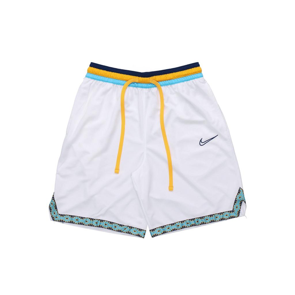 Nike Dna Colorblock Basketball Shorts Men Bottoms White BV9447-101