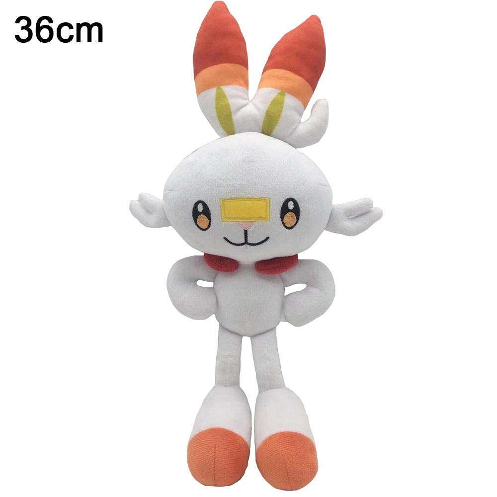 Scorbunny Sobble Grookey Plush Dynamax Eevee Rillaboom Cinderace Sword&Shield Stuffed Doll Kawaii Anime Toys Kid Gifts