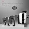 ASD 3-Layer 304 Stainless Steel Steamer Pot