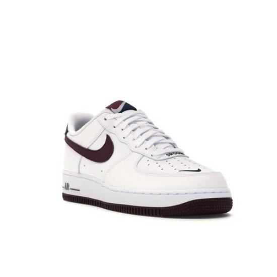 Nike Air Force 1 '07 LV8 White Night Maroon - CJ8731-100