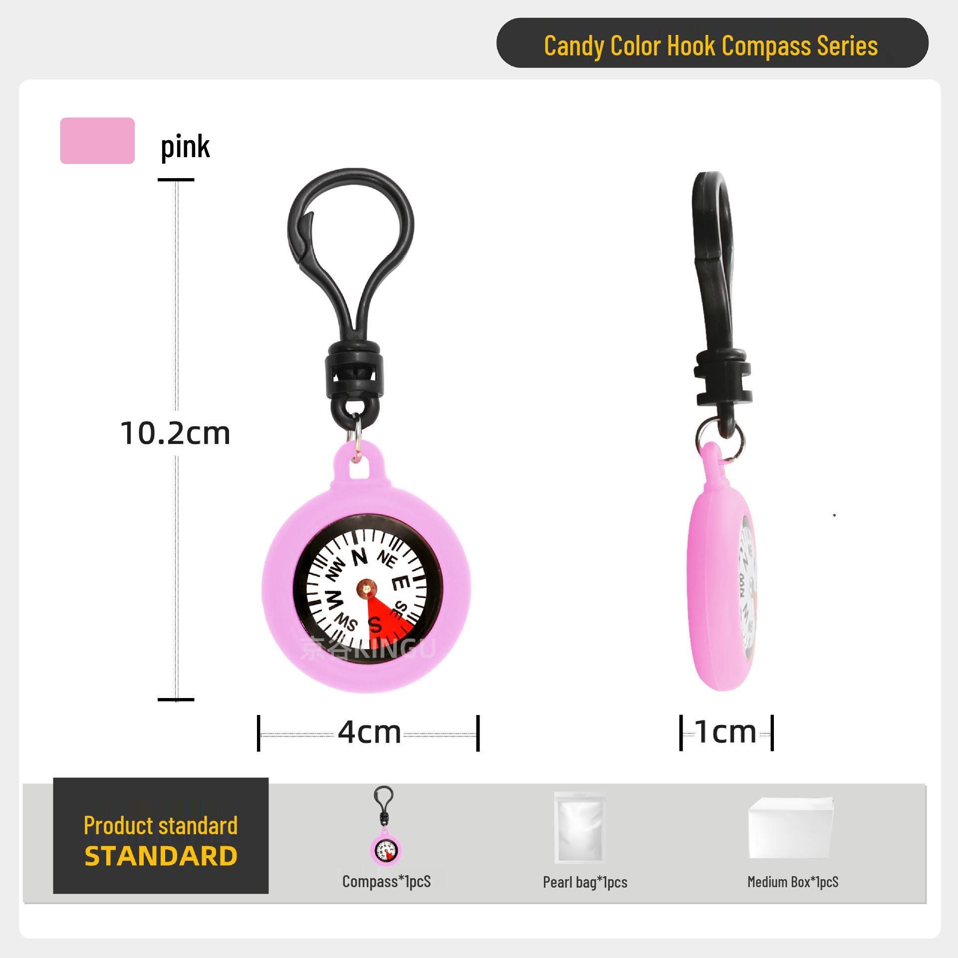 

Precision DC30S Outdoor Compass Carabiner - Accurate, Portable Student Pendant