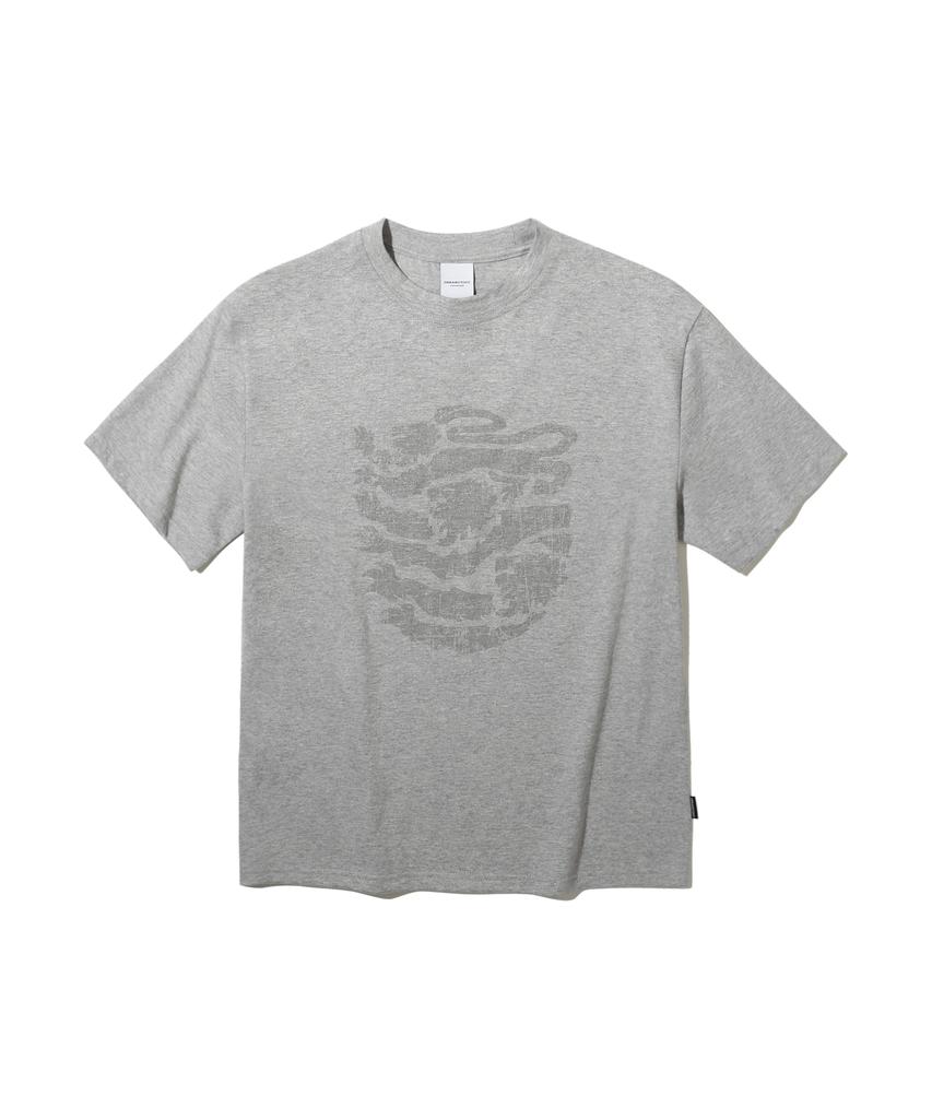 URBANSTOFF Crack Artwork Baby Tee (Melange)