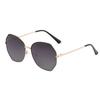 Women's sunglasses with a high-end feel, popular online, Korean style, large frame polarized sun glasses for sun protection