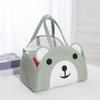 Handheld Diaper Storage Bin Bear Pattern Mommy Bag Portable Baby Diaper Bag Kids