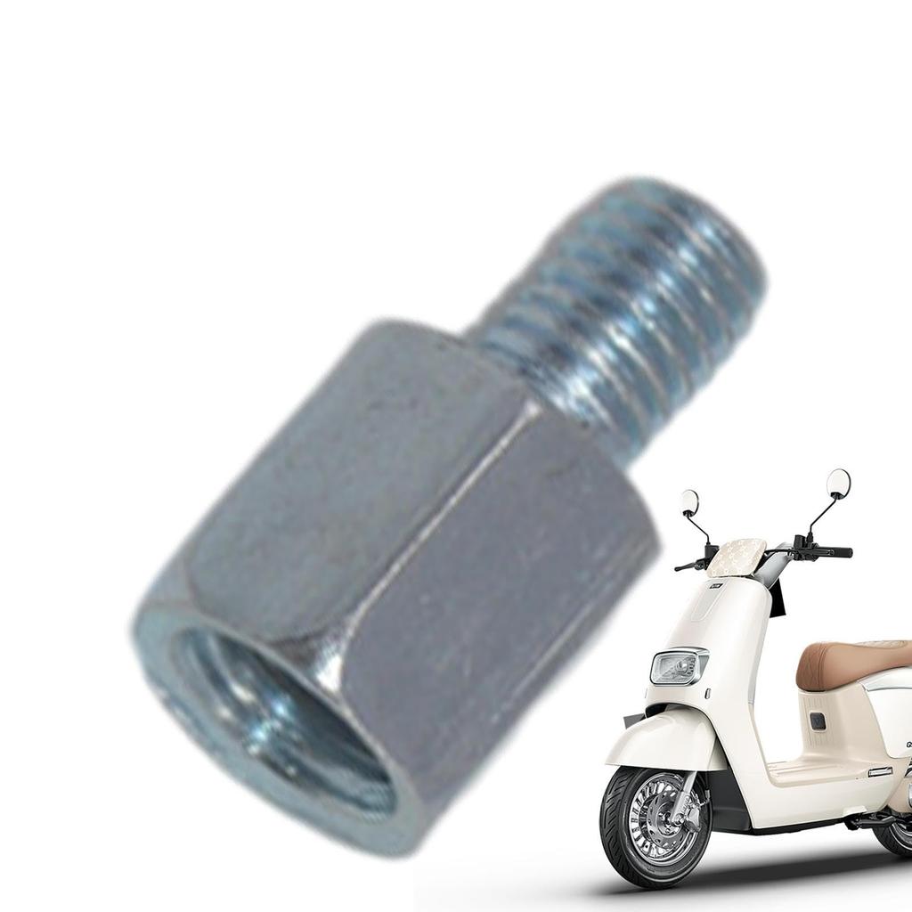 Motorcycle Mirror Adapter | Motorcycle Electric Car Rearview Mirror Accessories Conversion Screw M8 M10